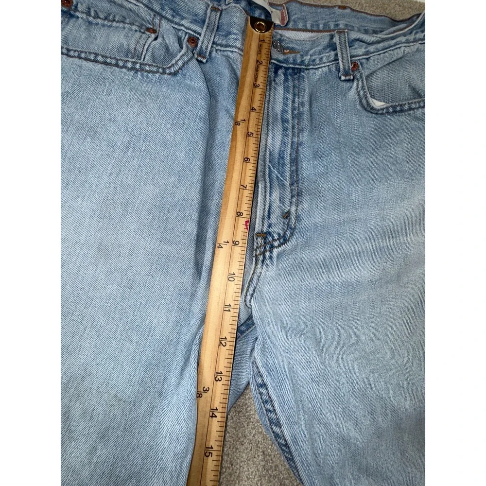 Levi's 550 Jeans Mens 38x32 Blue‎ Denim Cotton Mid Rise Relaxed Fit Straight Leg
